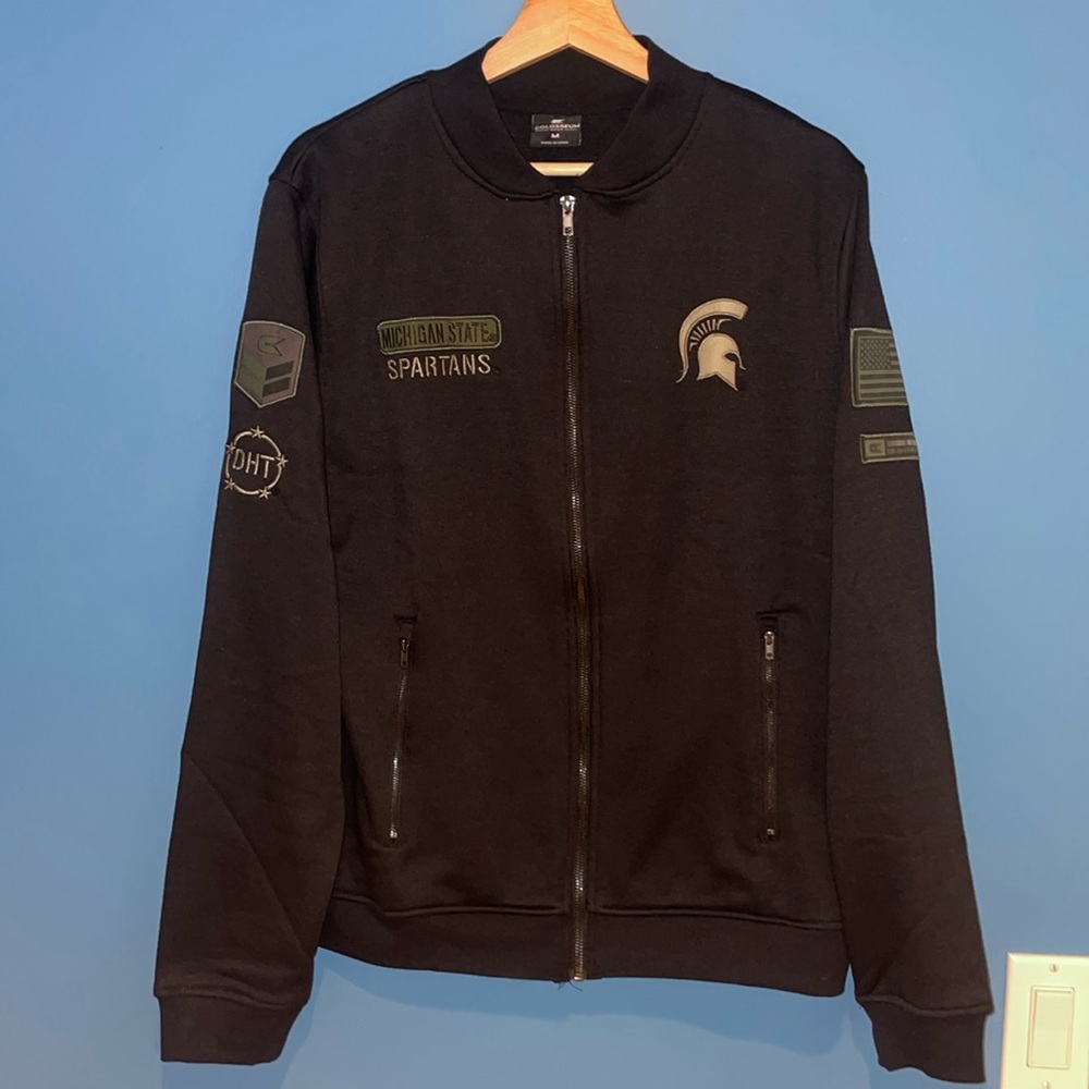 Colosseum MSU Spartans Bomber
